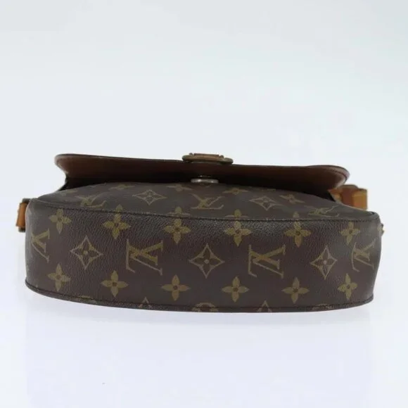 LOUIS VUITTON Monogram Saint Cloud GM Shoulder Bag M51242 LV Auth 150423 - Picture 6 of 16